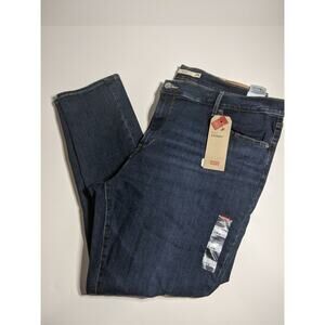 Levi's Skinny Jeans 711 Outta Time 24W Distressed Maui Breeze Soft Sculpt Molded
